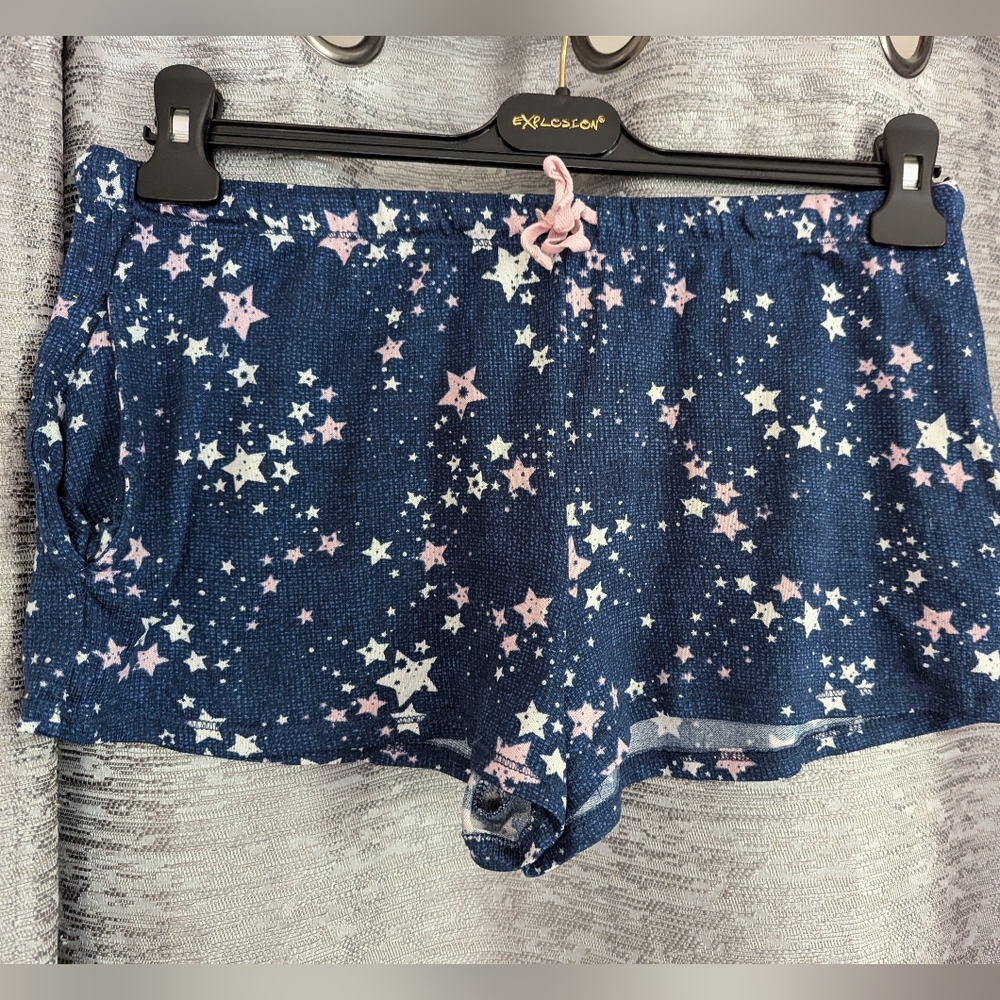 Roudelain Blue Starry Pajama Shorts (Large)